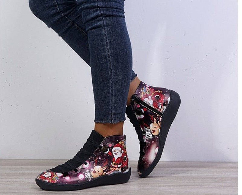Ortho Welt Christmas Boots - Orthopedic Leather Comfort