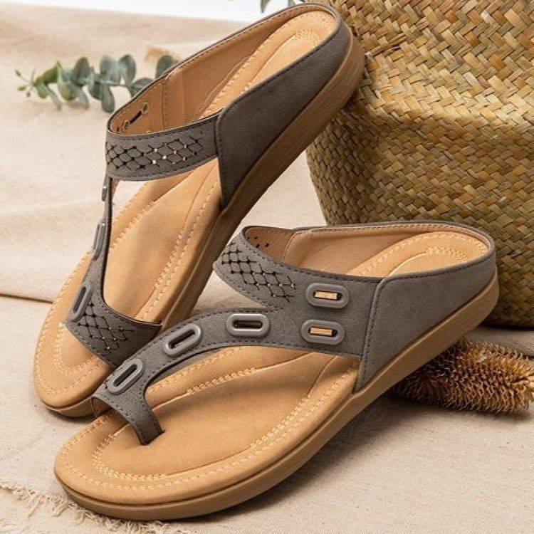 Ortho Welt Damen Sommerpantoffeln - Orthopädisch & Atmungsaktiv