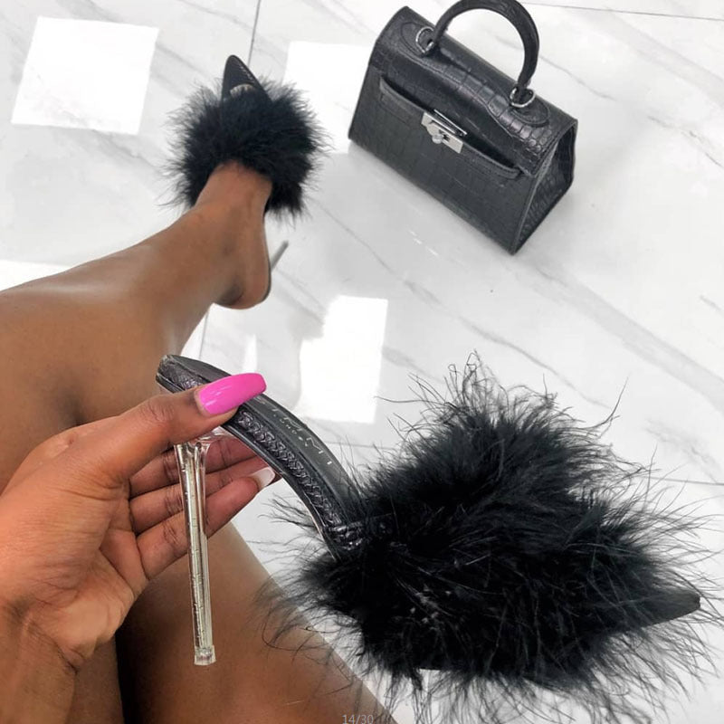 Ortho Welt High Heels - Flauschige Orthopedic Stilettos