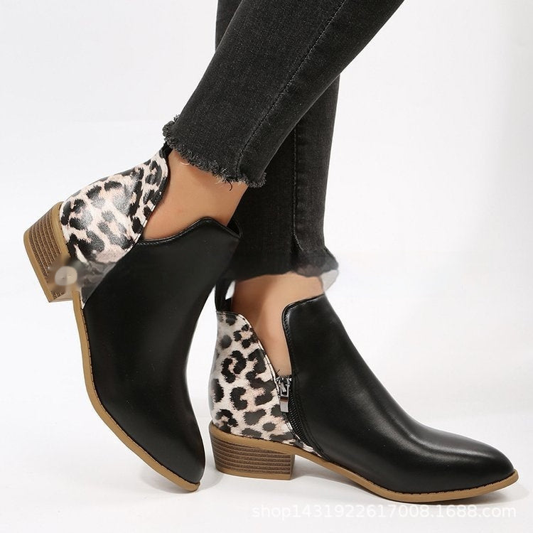 Ortho Welt Martin Orthopedic Boots - Low Heel Zip