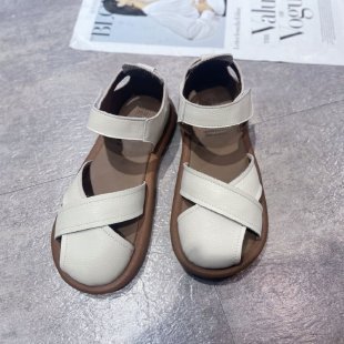 Ortho Welt Breathable Roman Sandals With A Closed Heel
