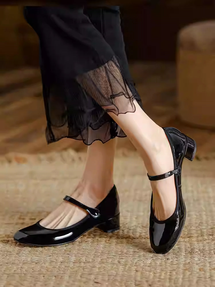 Ortho Welt Pumps Mary Jane - Orthopedic Soft Sole Comfort