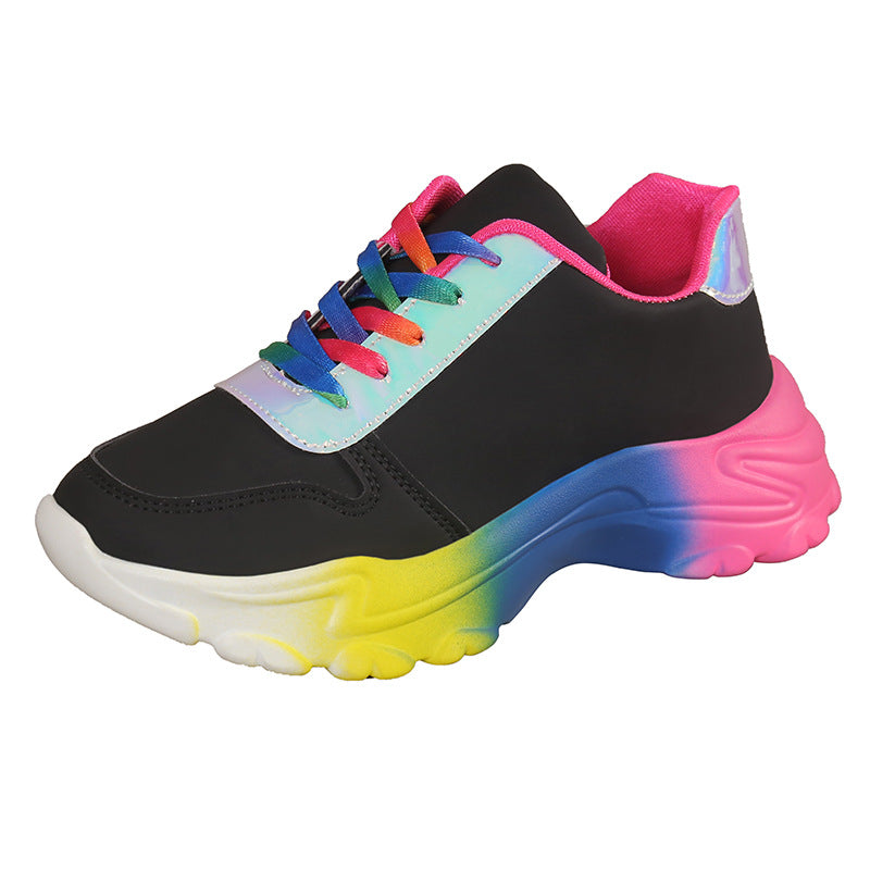 Ortho Welt Rainbow Sports Sneakers - Unique Style And Comfort
