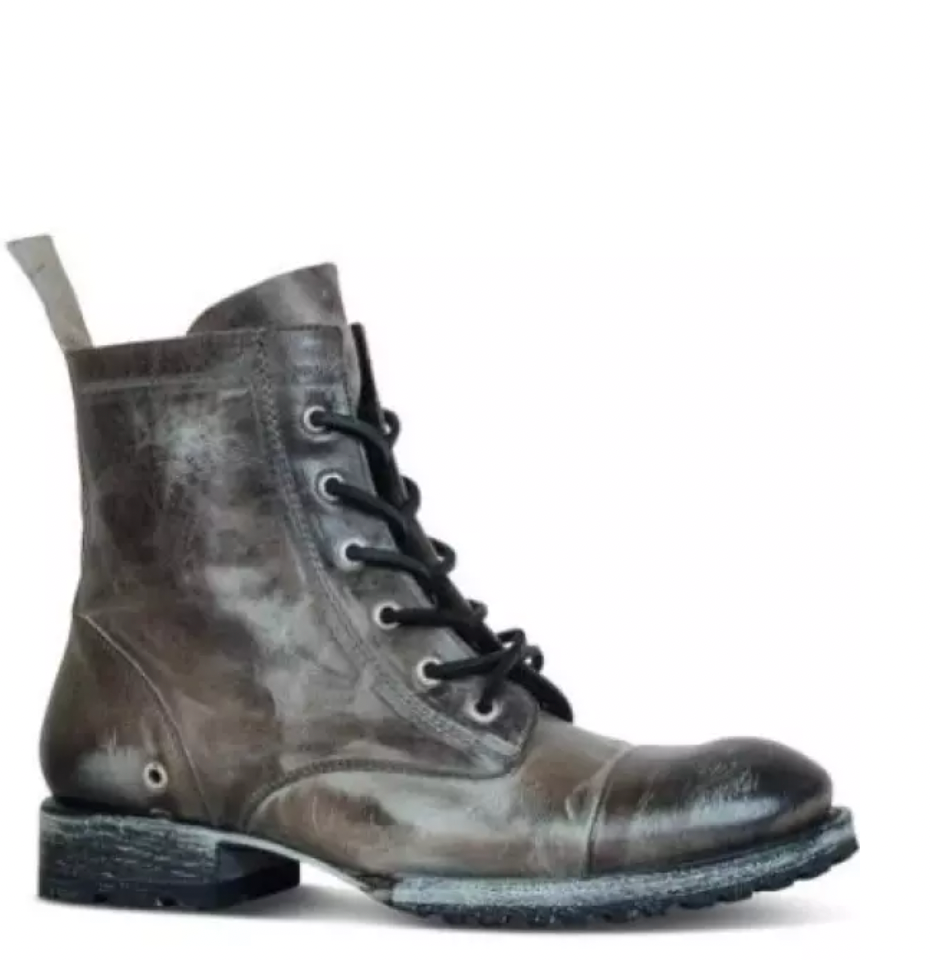 Ortho Welt Vintage Leder-Boots – Orthopädischer Komfort