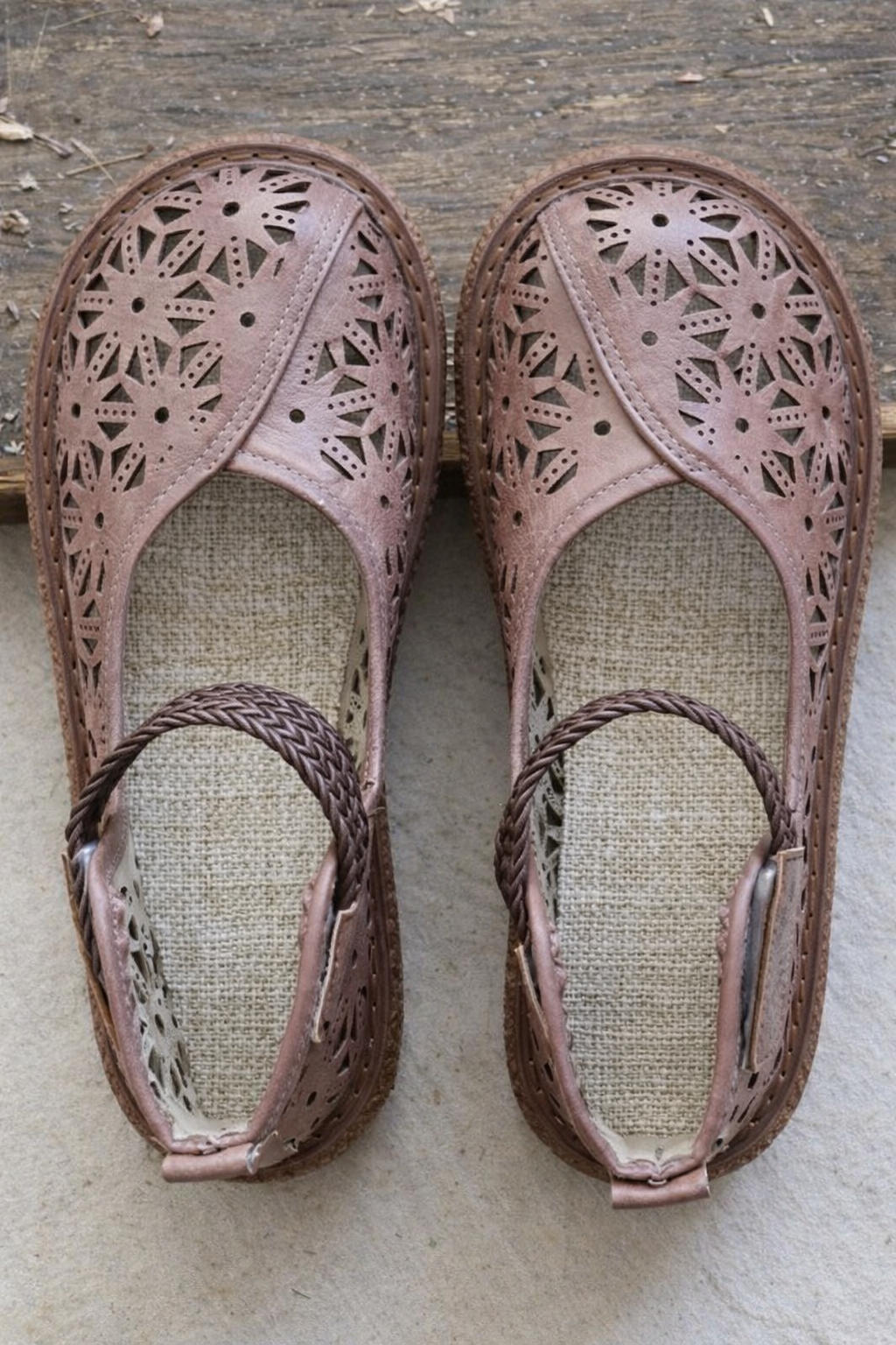 Bianca | Leder-Ballerinas mit Cut-outs – Atmungsaktive und bequeme Slipper