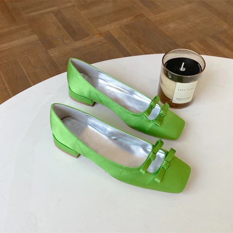 Ortho Welt Damen Ballerinas - Orthopedic & Eckige Zehen