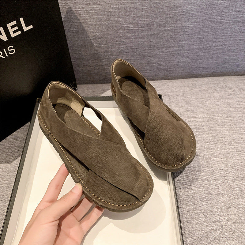 Ortho Welt Round-Toe Roman Sandals - Comfort And Style