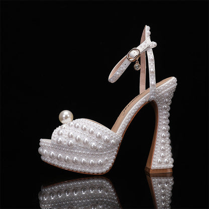 Ortho Welt Pu High Heel Shoes - Unique Elegance
