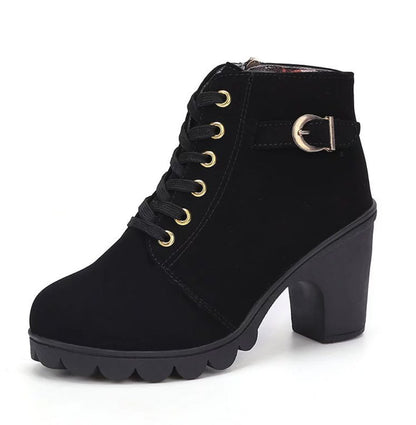 Ortho Welt Stiefeletten - Orthopedic Leopardenmuster