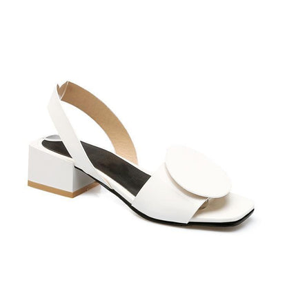 Ortho Welt Patent Leather Mid-Heel Shoes With Buckle