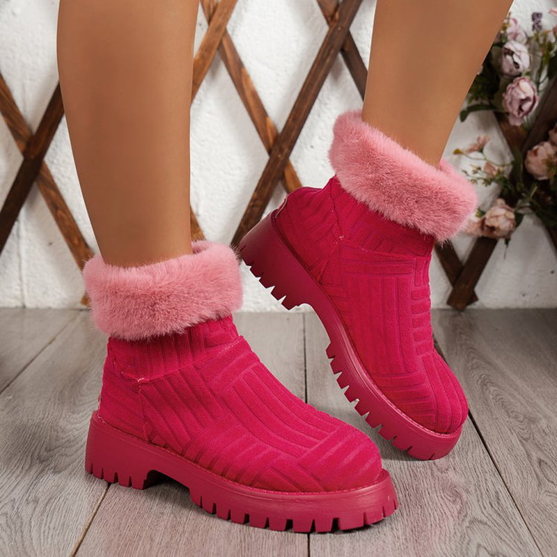 Ortho Welt Winter Boots - Orthopedic & Faux Fur Lining