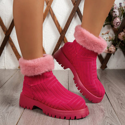 Ortho Welt Winter Boots - Orthopedic & Faux Fur Lining