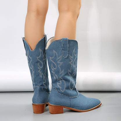 Ortho Welt Westernstiefel Plus-Size – Orthopedic Komfort