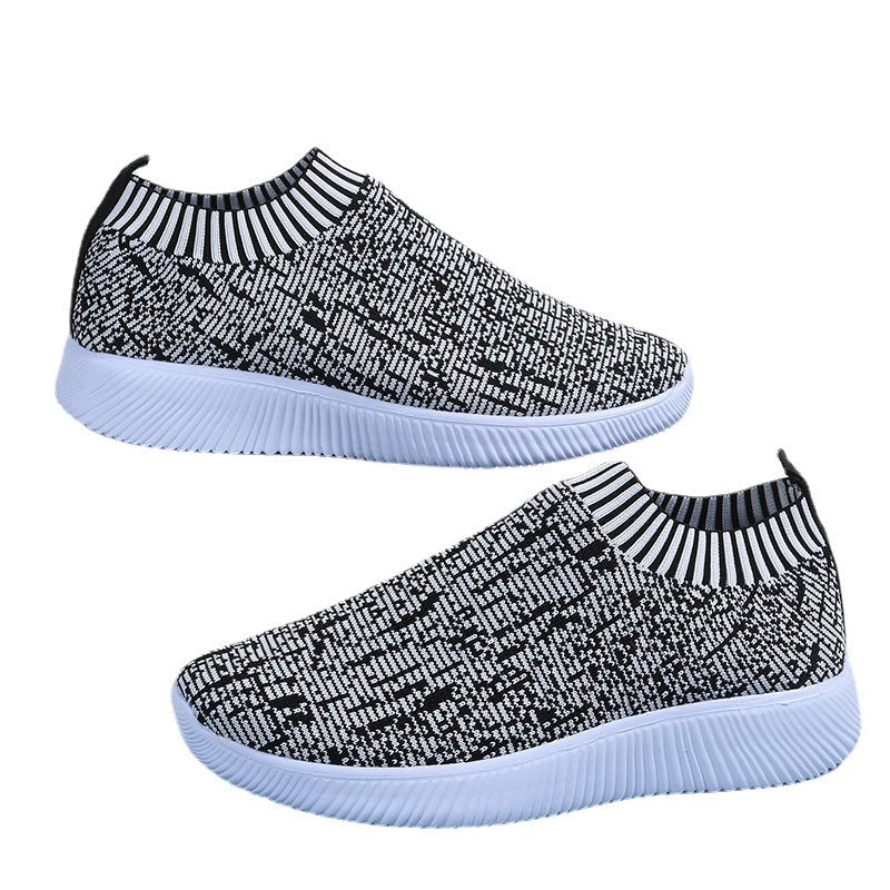 Ortho Welt Stripe Knit Shoes: Unique And Comfortable For Everyone