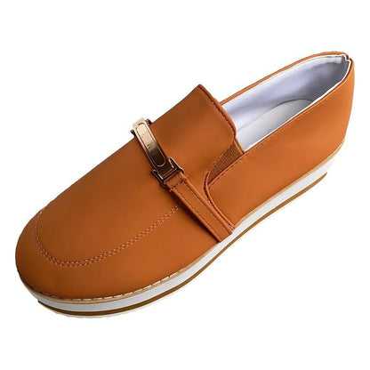Ortho Welt Muffin Platform Shoes - Casual Elegance