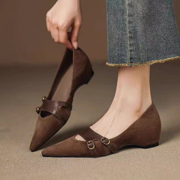 Ortho Welt Vintage Ballerinas - Orthopedic Pointed Toe