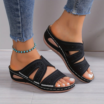 Ortho Welt Damen Orthopädische Sandalen - Cut-Out Komfort