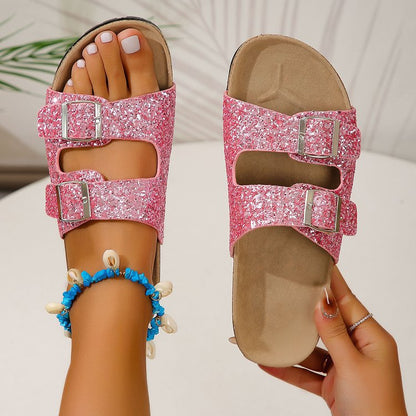Ortho Welt Double Buckle Sandals - Summer Shine And Comfort