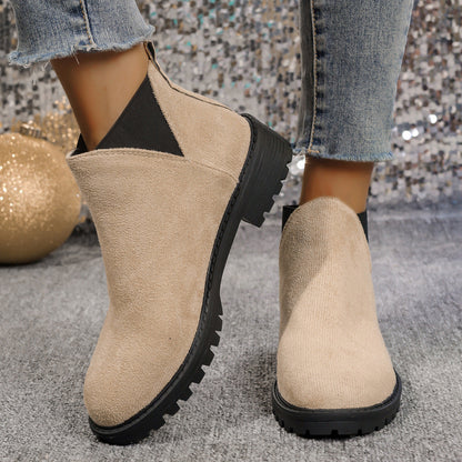 Ortho Welt Damen-Stiefeletten - Orthopedic Blockabsatz Komfort