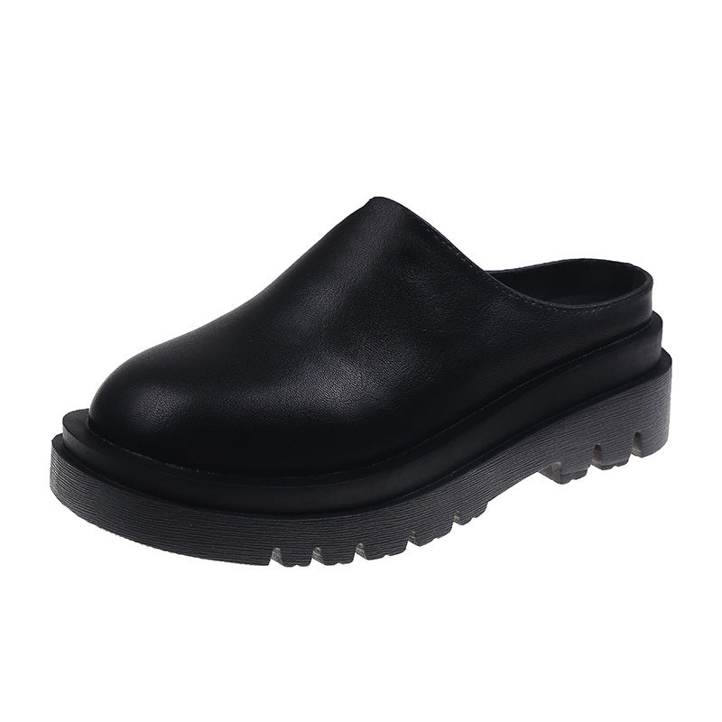 Ortho Welt Chunky Sole Mules - Orthopedic Comfort