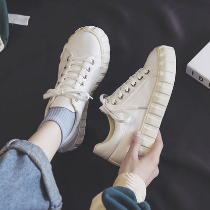 Ortho Welt Classic Canvas Shoes For Girls With A Collegiate Style