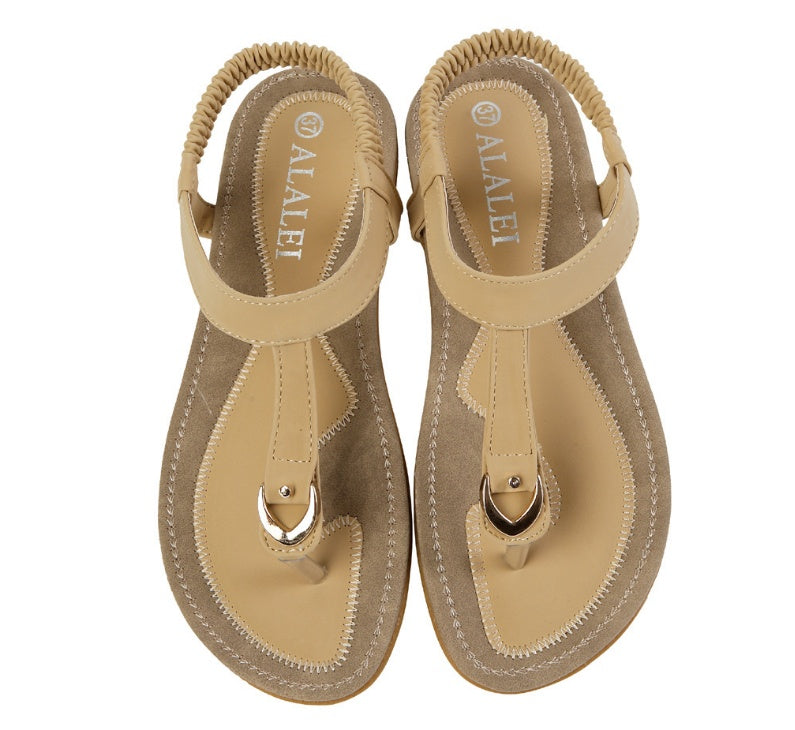 Ortho Welt Flat Heel Sandals - Summer Elegance And Comfort