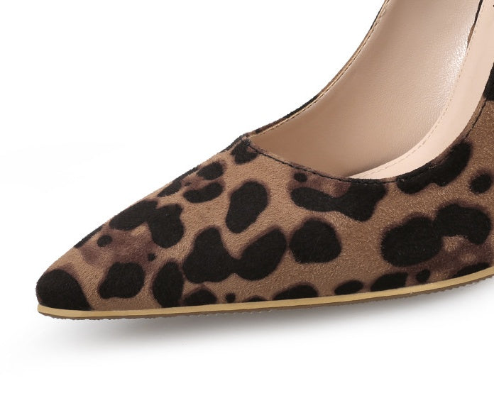 Ortho Welt Unique Leopard Print Heels For A Bold Style