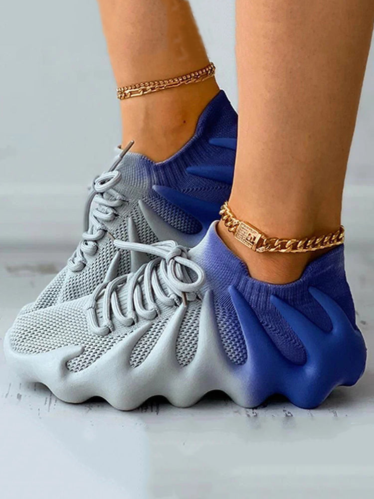 Kavya | Unisex-Sneaker mit orthopädischer Wave-Sohle und atmungsaktivem Mesh-Gewebe