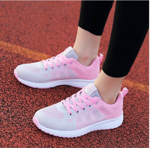 Ortho Welt Breathable Athletic Shoes For Unique Female Students