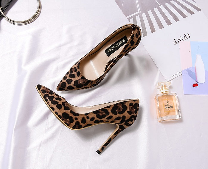 Ortho Welt Unique Leopard Print Heels For A Bold Style