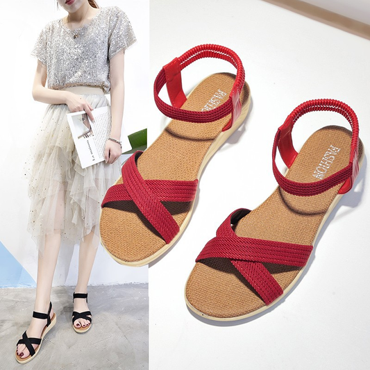 Ortho Welt Flat Sandals - Unique Elegance And Comfort
