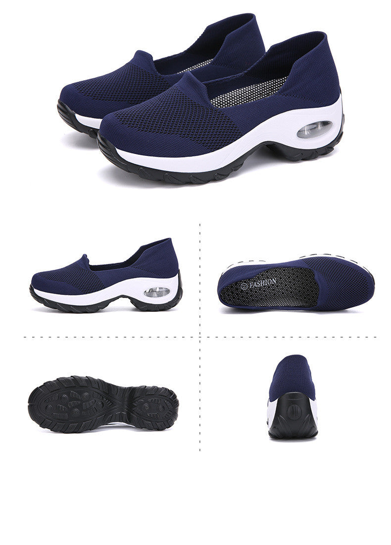 Ortho Welt Damen Laufschuhe - Orthopädischer Strickkomfort