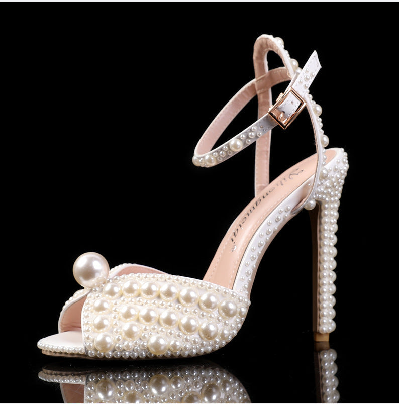 Ortho Welt Pu High Heel Shoes - Unique Elegance