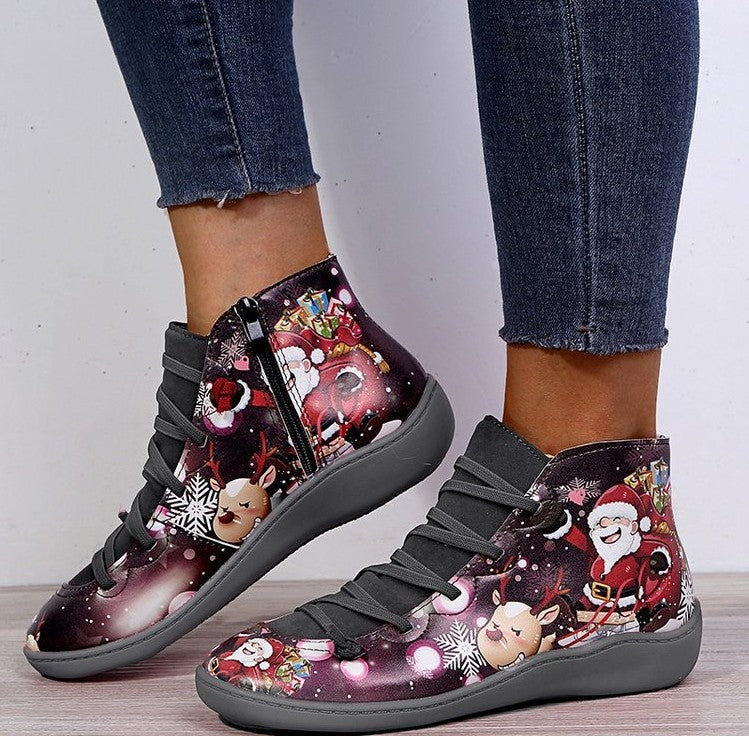 Ortho Welt Christmas Boots - Orthopedic Leather Comfort
