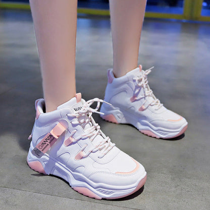 Ortho Welt White High-Top Sneakers - Unique And Trendy Style