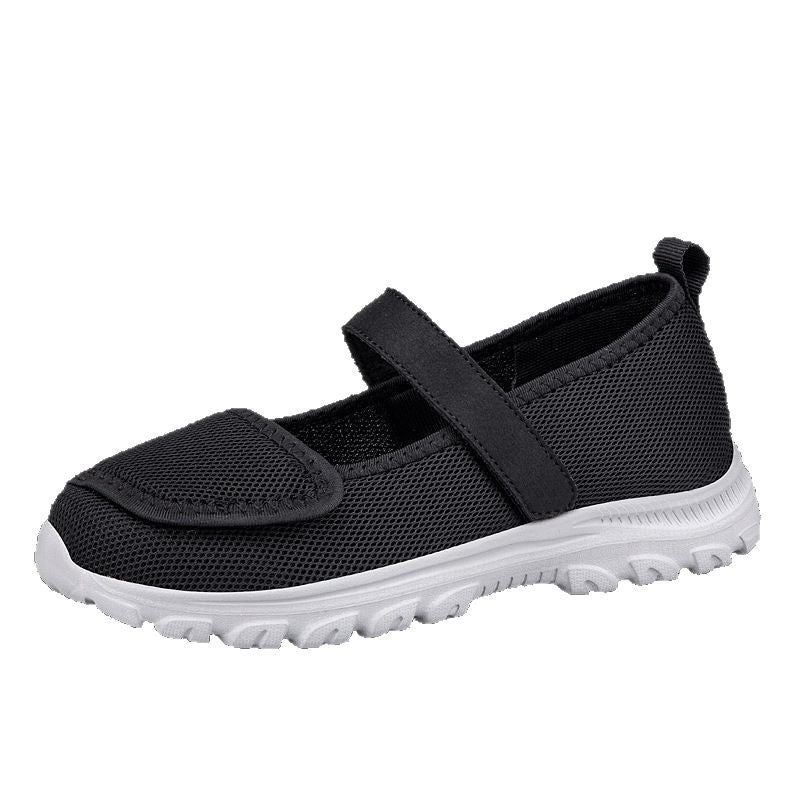 Ortho Welt Granny Wide-Toe Mesh Shoes For Summer