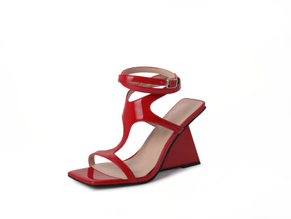 Ortho Welt Sexy And Unique Open-Toe Pumps With Pointed Toes
