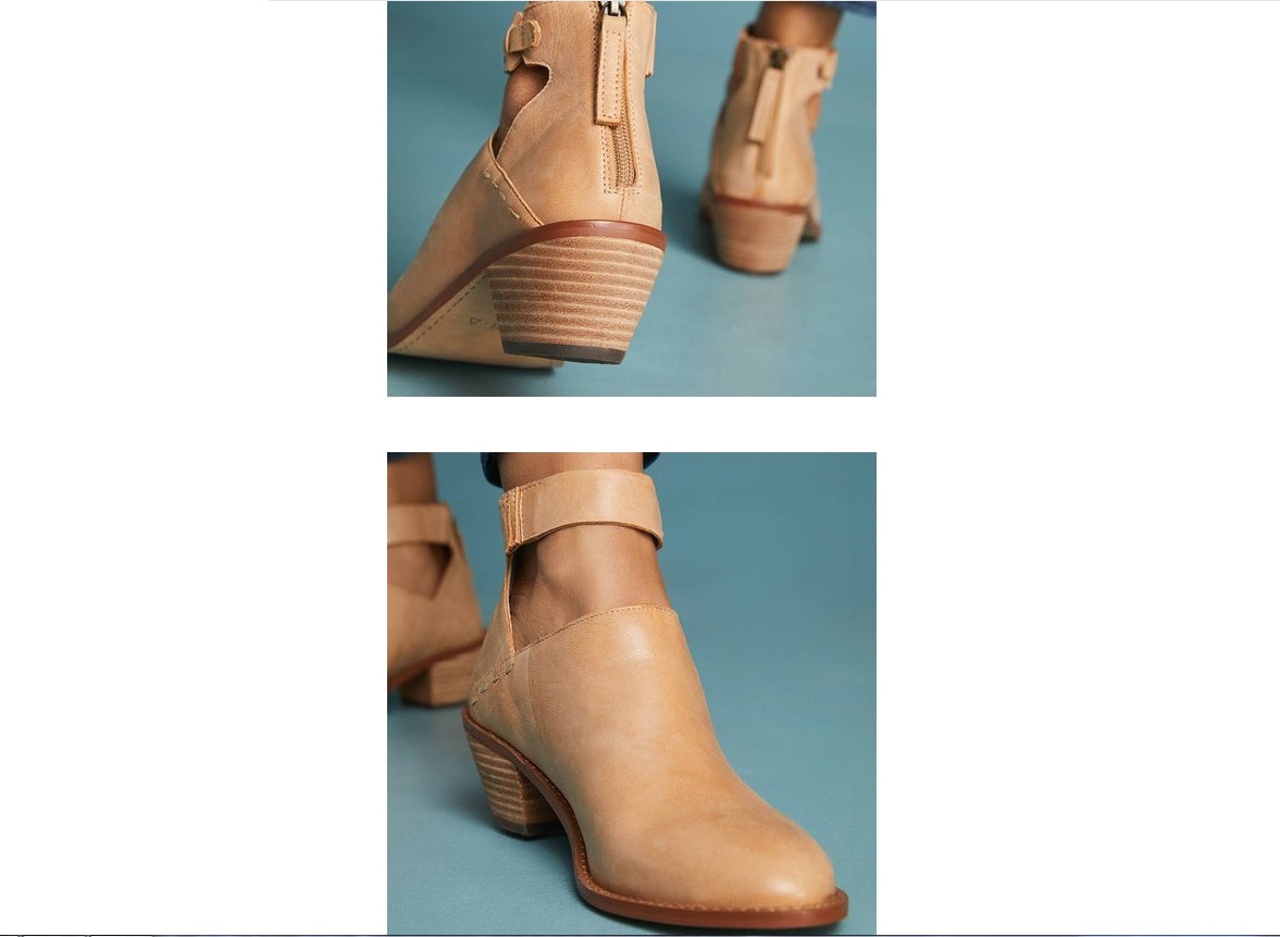 Ortho Welt Boots - Orthopedic Ankle Strap Block Heel