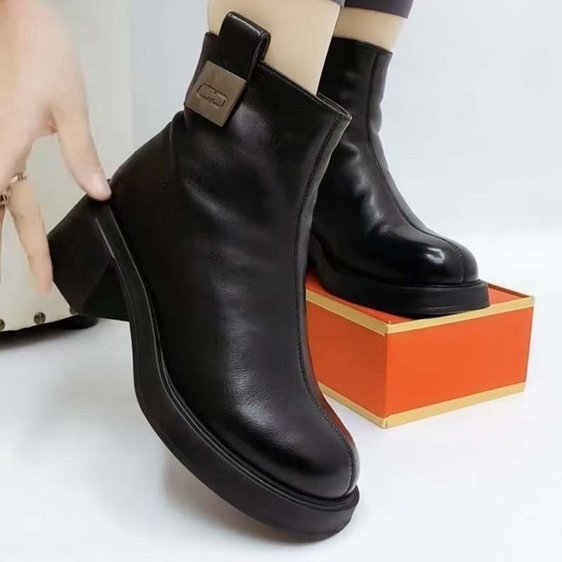 Ortho Welt Orthopedic Mid Heel Boots - Support & Comfort