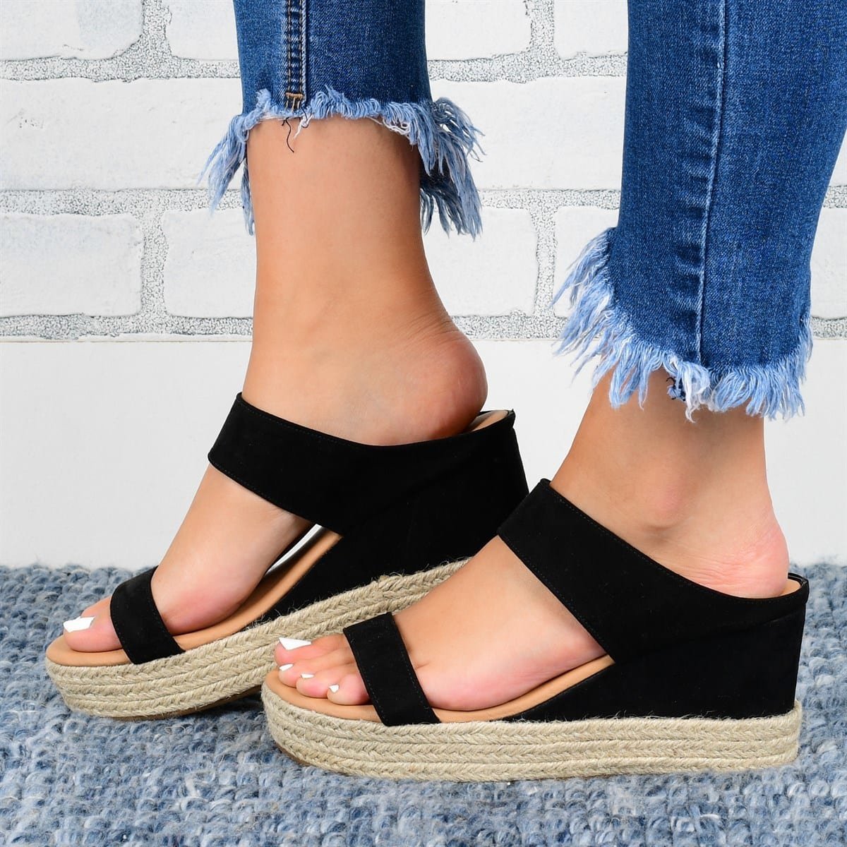 Ortho Welt Hemp Wedge Sandals - Unique And Comfortable