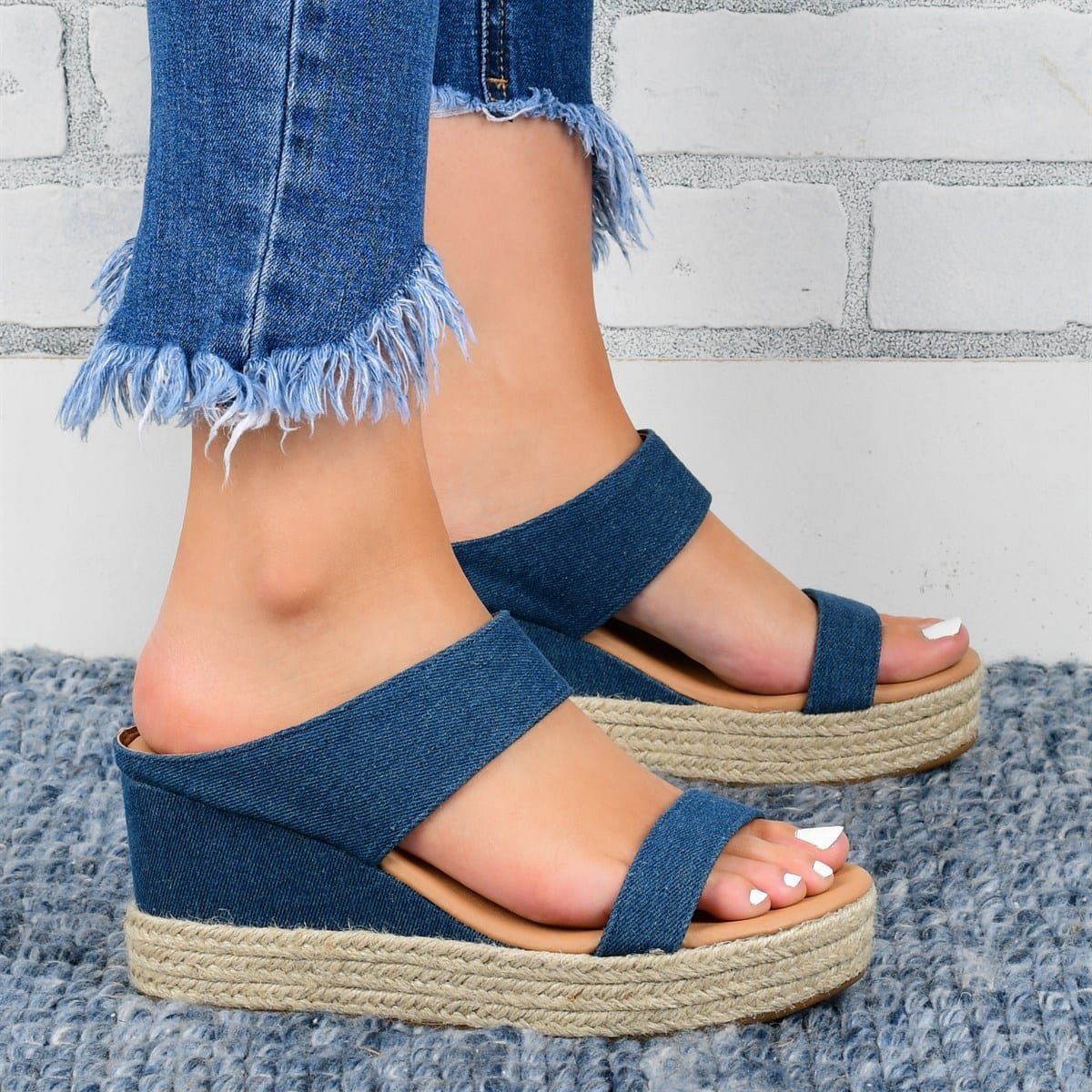 Ortho Welt Hemp Wedge Sandals - Unique And Comfortable