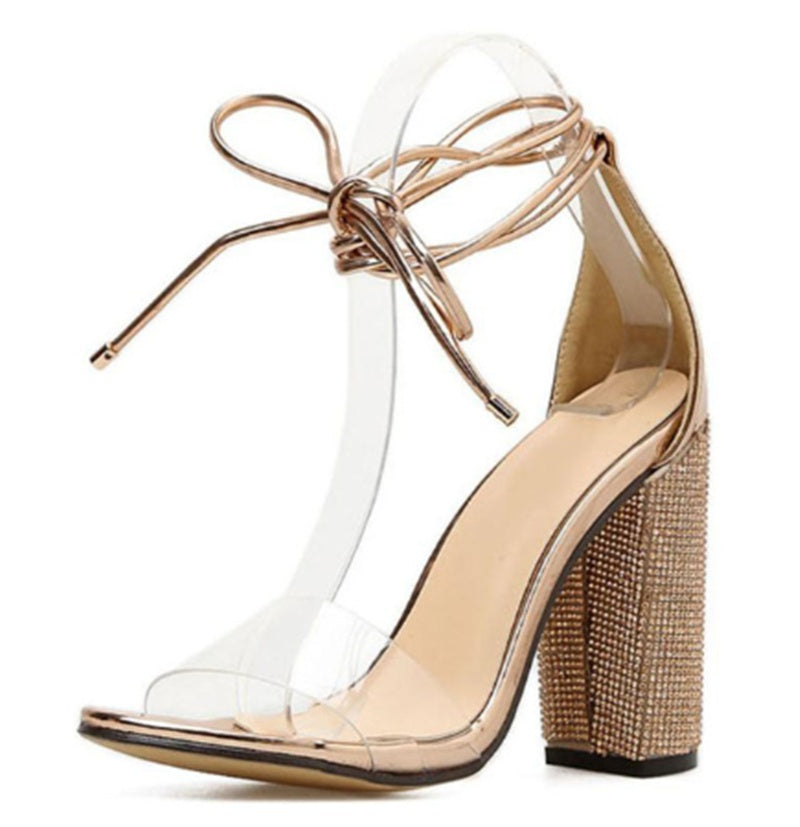 Ortho Welt Summer Sandals With Chunky Heels - Unique Elegance