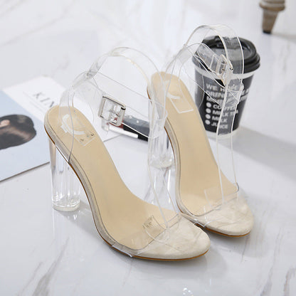 Ortho Welt Unique Transparent Pumps  -