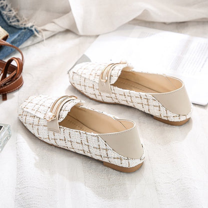 Ortho Welt Tweed Slipper - Orthopedic Flat Comfort