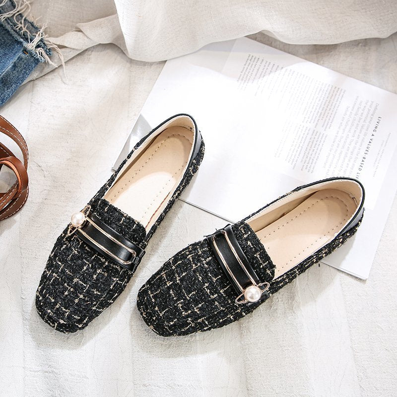 Ortho Welt Tweed Slipper - Orthopedic Flat Comfort
