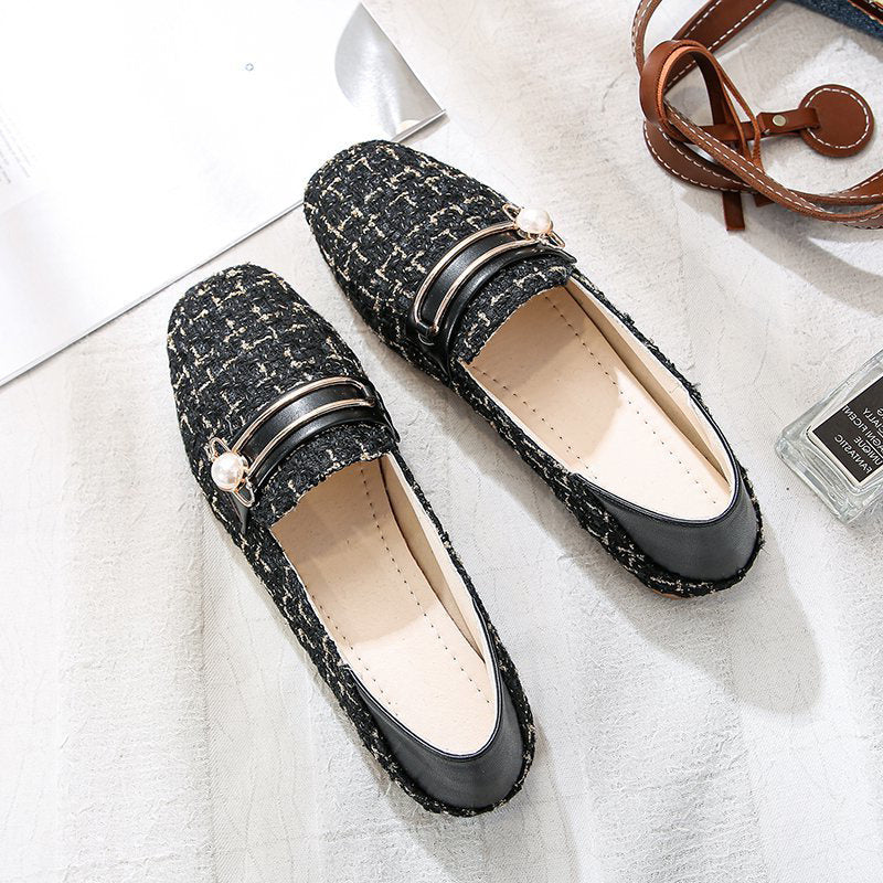 Ortho Welt Tweed Slipper - Orthopedic Flat Comfort