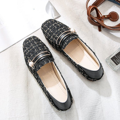 Ortho Welt Tweed Slipper - Orthopedic Flat Comfort