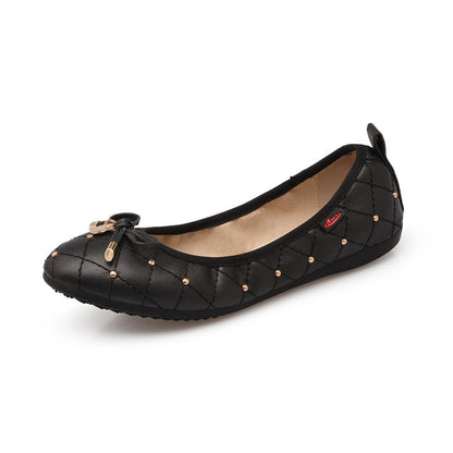 Ortho Welt Ballerinas – Nieten & Schleifen, Orthopedic Komfort