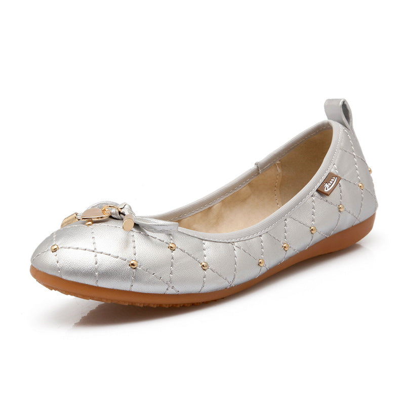 Ortho Welt Ballerinas – Nieten & Schleifen, Orthopedic Komfort