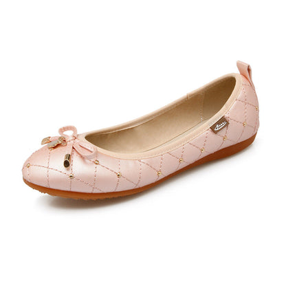 Ortho Welt Ballerinas – Nieten & Schleifen, Orthopedic Komfort